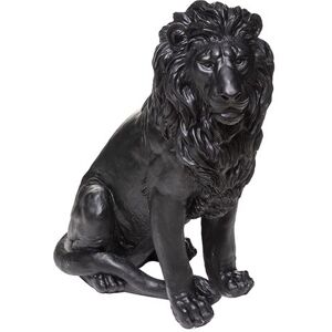 Non communiqué Statue de lion MGO noir H80 Atmosphera - Noir Noir - Publicité Non communiqué Statue de lion MGO noir H80 Atmosphera - Noir Noir - Publicité