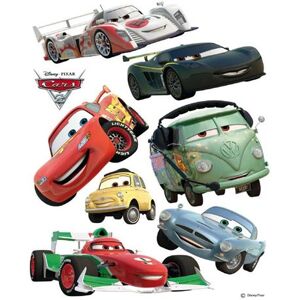 Disney AG ART Stickers géant Cars Flash Mcqueen et Francesco - Publicité