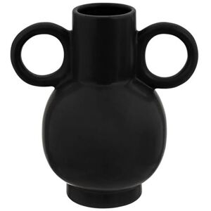 Non communiqué vase céramique oreilles 22cm noir - jja 196735 Noir - Publicité Non communiqué vase céramique oreilles 22cm noir - jja 196735 Noir - Publicité
