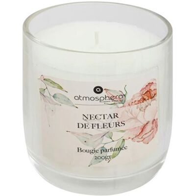 Bougie Oudy Pivoine Atmosphera - Décoration Romantique - Publicité Bougie Oudy Pivoine Atmosphera - Décoration Romantique - Publicité
