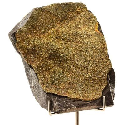 Non communiqué CHALCOPYRITE - Pierre Naturelle en Provenance de France, Anduze - Cristal de Cuivre et de Fer, Brillant et Coloré 860.60 ct - Certificat d'Authenticité Inclus 85 x 62 x 19 mm - Publicité Non communiqué CHALCOPYRITE - Pierre Naturelle en Provenance de France, Anduze - Cristal de Cuivre et de Fer, Brillant et Coloré 860.60 ct - Certificat d'Authenticité Inclus 85 x 62 x 19 mm - Publicité