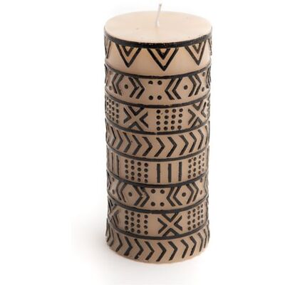 Amadeus - Ikat - Beige - Noir - Candle - Publicité Amadeus - Ikat - Beige - Noir - Candle - Publicité