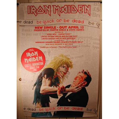 Générique Iron Maiden - 101x152 cm - AFFICHE / POSTER - Publicité Générique Iron Maiden - 101x152 cm - AFFICHE / POSTER - Publicité