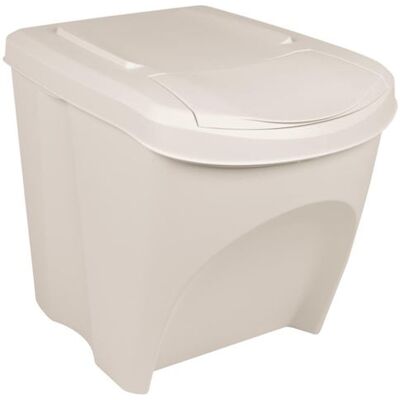 vidaXL 75 L Poubelle empilable blanche - Poubelle - Publicité vidaXL 75 L Poubelle empilable blanche - Poubelle - Publicité