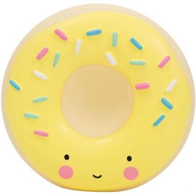 A Little Lovely Company tirelire Donut junior 14,5 cm PVC jaune Jaune - Publicité A Little Lovely Company tirelire Donut junior 14,5 cm PVC jaune Jaune - Publicité