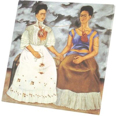 Non communiqué Fabulous Tableau décoratif en toile Peinture de Frida Kahlo 4 (31 cm x 30 cm) - Publicité Non communiqué Fabulous Tableau décoratif en toile Peinture de Frida Kahlo 4 (31 cm x 30 cm) - Publicité