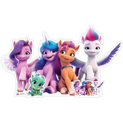 Non communiqué STAR CUTOUTS Figurine en carton – My Little Pony - Tous les Personnages - Haut 159 cm Multicolors - Publicité Non communiqué STAR CUTOUTS Figurine en carton – My Little Pony - Tous les Personnages - Haut 159 cm Multicolors - Publicité