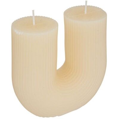 Non communiqué Atmosphera Créateur d'intérieur - Bougie Design "Demi" 400g Ivoire - Publicité Non communiqué Atmosphera Créateur d'intérieur - Bougie Design "Demi" 400g Ivoire - Publicité