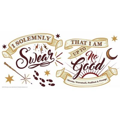 RoomMates stickers muraux vinyle Harry Potter Stealth Guide 7 pièces Multicolors - Publicité RoomMates stickers muraux vinyle Harry Potter Stealth Guide 7 pièces Multicolors - Publicité