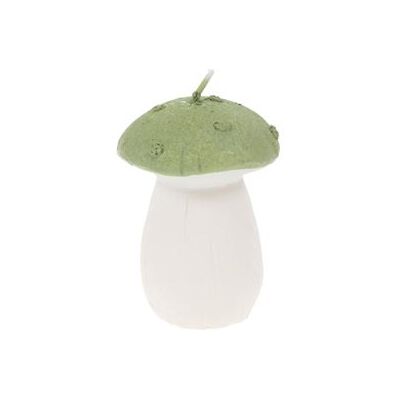 Non communiqué Bougie champignon vert 8,5 cm (lot de 4) - Amadeus - Vert - Cire Vert - Publicité Non communiqué Bougie champignon vert 8,5 cm (lot de 4) - Amadeus - Vert - Cire Vert - Publicité