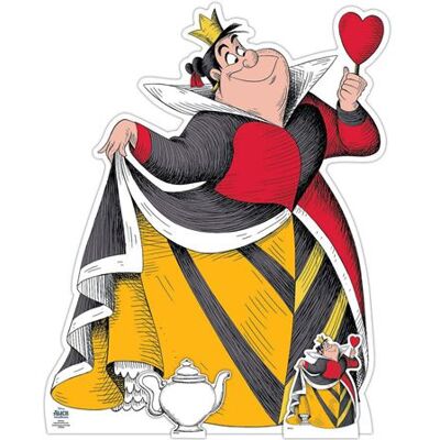 Non communiqué STAR CUTOUTS Figurine en carton - Alice au Pays des Merveilles Vintage - La Reine de Cœur - Haut 115 cm Rouge - Publicité Non communiqué STAR CUTOUTS Figurine en carton - Alice au Pays des Merveilles Vintage - La Reine de Cœur - Haut 115 cm Rouge - Publicité