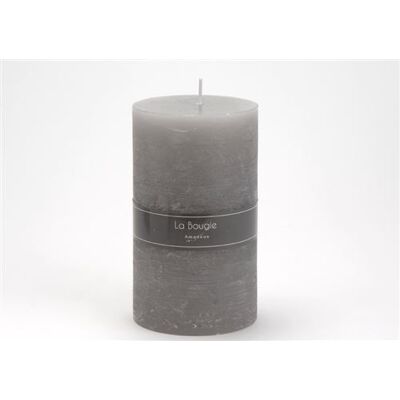 Non communiqué Bougie maxi cylindre gris (lot de 6) - Amadeus - Gris - Cire Gris - Publicité Non communiqué Bougie maxi cylindre gris (lot de 6) - Amadeus - Gris - Cire Gris - Publicité