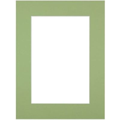BRIO Passe-partout vert amande 40x50 cm ouverture 30x40 cm CEANOTHE en carton - Fabriqué en France Vert - Publicité BRIO Passe-partout vert amande 40x50 cm ouverture 30x40 cm CEANOTHE en carton - Fabriqué en France Vert - Publicité