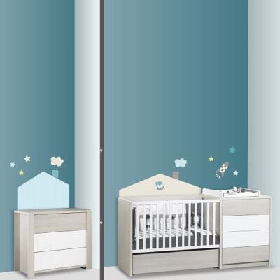 Sticker home Sauthon Baby Déco paddy - Publicité Sticker home Sauthon Baby Déco paddy - Publicité