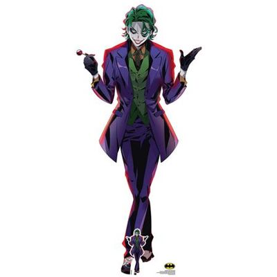 Non communiqué STAR CUTOUTS Figurine en carton - The Joker - DC Comics - Haut 178 cm Multicolors - Publicité Non communiqué STAR CUTOUTS Figurine en carton - The Joker - DC Comics - Haut 178 cm Multicolors - Publicité