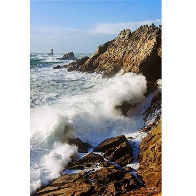 Artis Tableau sur toile Pointe du Raz 45x65 cm CEANOTHE Décoration Murale Art Décoratif Muraux Peinture Imprimée en HD Salon Chambre Bureau Fabriqué en France Bleu - Publicité Artis Tableau sur toile Pointe du Raz 45x65 cm CEANOTHE Décoration Murale Art Décoratif Muraux Peinture Imprimée en HD Salon Chambre Bureau Fabriqué en France Bleu - Publicité