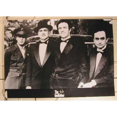 Générique Godfather The - 60x83 cm - AFFICHE / POSTER - Publicité Générique Godfather The - 60x83 cm - AFFICHE / POSTER - Publicité