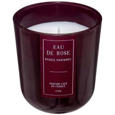 Non communiqué Comptoir de la Bougie - Bougie Parfumée "Sili" 170g Eau de Rose Rose - Publicité Non communiqué Comptoir de la Bougie - Bougie Parfumée "Sili" 170g Eau de Rose Rose - Publicité