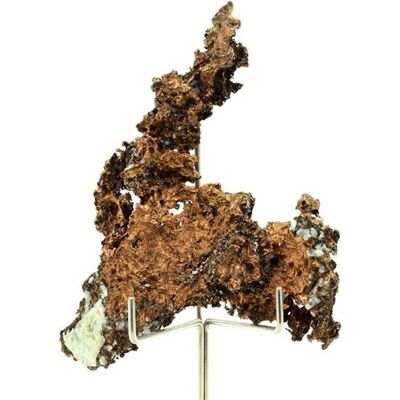 Non communiqué CUIVRE NATIF - Pierre Naturelle en provenance de Keweenaw Co., Michigan, USA - Rare minéral métallique, propriétés conductrices 475.90 ct - Certificat d'Authenticité Inclus 82 x 75 x 16 mm - Publicité Non communiqué CUIVRE NATIF - Pierre Naturelle en provenance de Keweenaw Co., Michigan, USA - Rare minéral métallique, propriétés conductrices 475.90 ct - Certificat d'Authenticité Inclus 82 x 75 x 16 mm - Publicité