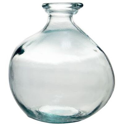 Generique Vase bouteille Simplicity 18 cm en verre recyclé - Table Passion - Transparent - Verre Transparent - Publicité Generique Vase bouteille Simplicity 18 cm en verre recyclé - Table Passion - Transparent - Verre Transparent - Publicité