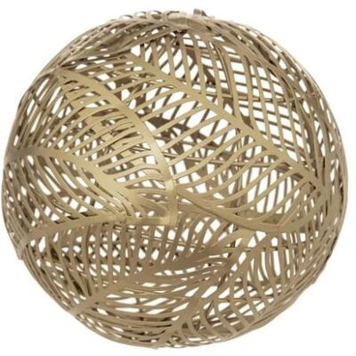 Non communiqué Atmosphera Créateur d'intérieur - Boule Déco en Métal "Tatiana" 15cm Or - Publicité Non communiqué Atmosphera Créateur d'intérieur - Boule Déco en Métal "Tatiana" 15cm Or - Publicité