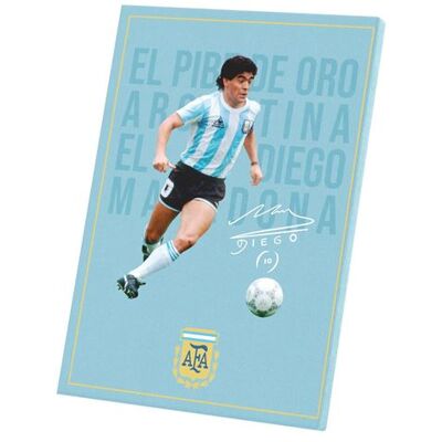 Non communiqué Fabulous Tableau décoratif en toile Maradona El Pibe de Oro (60 cm x 85 cm) - Publicité Non communiqué Fabulous Tableau décoratif en toile Maradona El Pibe de Oro (60 cm x 85 cm) - Publicité