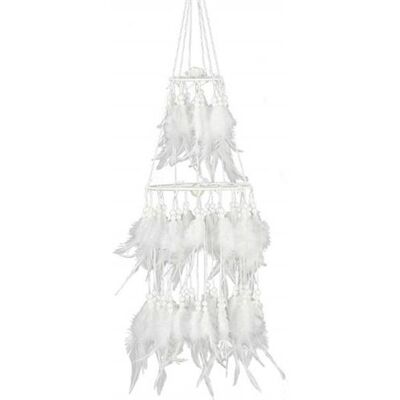 Non communiqué Attrape-Rêve Suspension de Plumes avec guirlande Capteur Dream catche Multi - Publicité Non communiqué Attrape-Rêve Suspension de Plumes avec guirlande Capteur Dream catche Multi - Publicité
