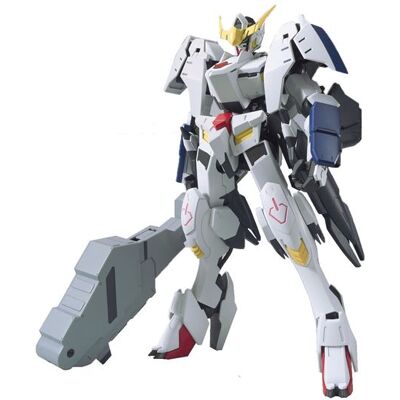 Bandai Gundam kit de construction Barbatos 6TH Forme 15 cm gris Gris - Publicité Bandai Gundam kit de construction Barbatos 6TH Forme 15 cm gris Gris - Publicité