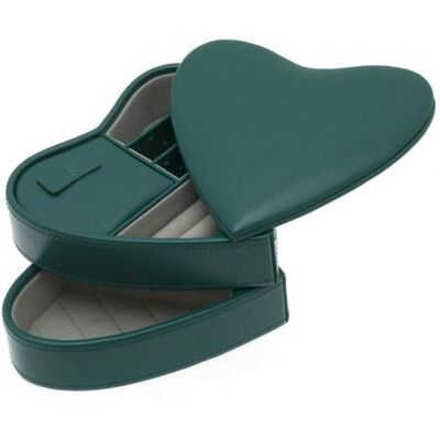Non communiqué Davidts - Coffret à bijoux en cuir Chrome - vert - 9866 Vert - Publicité Non communiqué Davidts - Coffret à bijoux en cuir Chrome - vert - 9866 Vert - Publicité