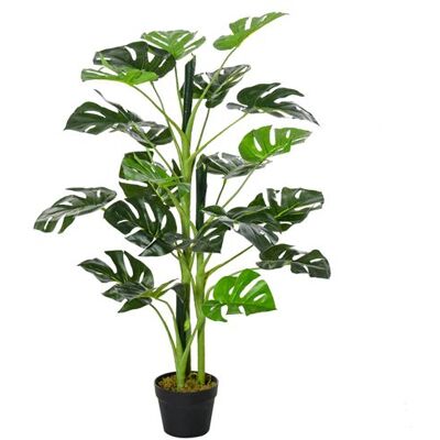 Non communiqué Arbre artificiel plante artificielle Monstera H. 100 cm tronc branches lichen feuilles de tortue grand réalisme pot inclus - Publicité Non communiqué Arbre artificiel plante artificielle Monstera H. 100 cm tronc branches lichen feuilles de tortue grand réalisme pot inclus - Publicité