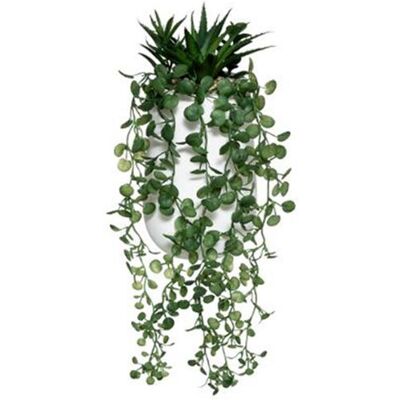 Non communiqué Atmosphera Créateur d'intérieur - Plante Artificielle en Pot "Compo" 33cm Blanc & Vert Vert - Publicité Non communiqué Atmosphera Créateur d'intérieur - Plante Artificielle en Pot "Compo" 33cm Blanc & Vert Vert - Publicité