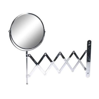 Non communiqué Miroir Grossissant x5 "Mural" 14cm Argent - Publicité Non communiqué Miroir Grossissant x5 "Mural" 14cm Argent - Publicité