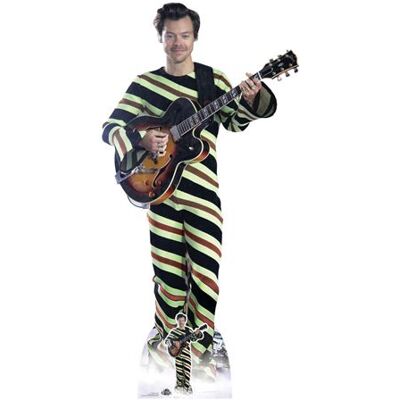 Non communiqué STAR CUTOUTS Figurine en carton Harry Styles tout sourire avec sa guitare - Chanteur Britannique - Haut 185 cm Multicolors - Publicité Non communiqué STAR CUTOUTS Figurine en carton Harry Styles tout sourire avec sa guitare - Chanteur Britannique - Haut 185 cm Multicolors - Publicité