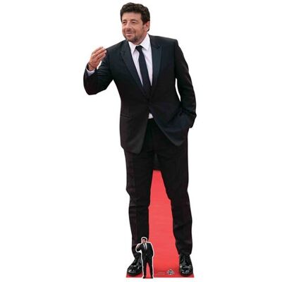 Non communiqué STAR CUTOUTS Figurine en carton Patrick Bruel Chanteur Français Costume de Superstar - Haut 180 cm Noir - Publicité Non communiqué STAR CUTOUTS Figurine en carton Patrick Bruel Chanteur Français Costume de Superstar - Haut 180 cm Noir - Publicité