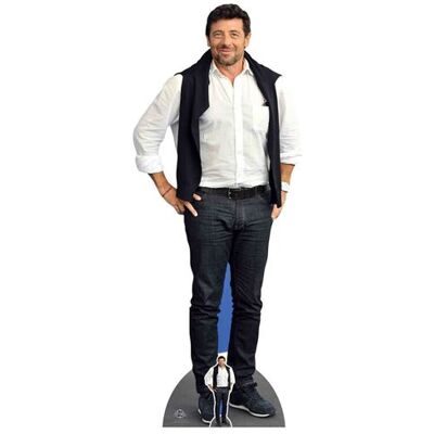 Non communiqué STAR CUTOUTS Figurine en carton Patrick Bruel décontracté - Haut 182 cm Multicolors - Publicité Non communiqué STAR CUTOUTS Figurine en carton Patrick Bruel décontracté - Haut 182 cm Multicolors - Publicité