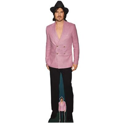 Iconicgreats - Ian Somerhalder Pink Suit - 184 cm - Cardboard Cutout - Publicité Iconicgreats - Ian Somerhalder Pink Suit - 184 cm - Cardboard Cutout - Publicité