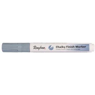 Rayher Marqueur-craie à pointe ronde 2-4 mm Chalky Finish - Bleu-gris Bleu - Publicité Rayher Marqueur-craie à pointe ronde 2-4 mm Chalky Finish - Bleu-gris Bleu - Publicité