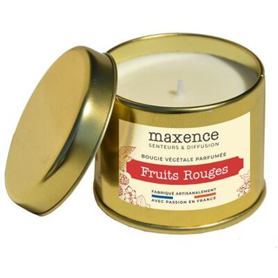 Non communiqué maxence - bougie parfumée cire végétale de soja - fruits rouges - Publicité Non communiqué maxence - bougie parfumée cire végétale de soja - fruits rouges - Publicité