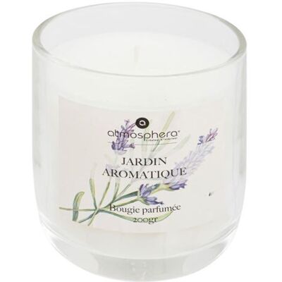 Non communiqué Atmosphera Créateur d'intérieur - Bougie Parfumée "Oudy" 200g Jardin Aromatique - Publicité Non communiqué Atmosphera Créateur d'intérieur - Bougie Parfumée "Oudy" 200g Jardin Aromatique - Publicité