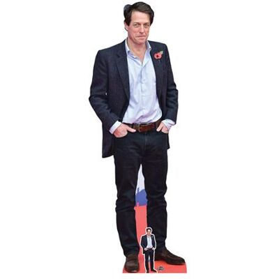 Non communiqué STAR CUTOUTS Figurine en carton Hugh Grant en costume noir et chemise bleue 180cm Noir - Publicité Non communiqué STAR CUTOUTS Figurine en carton Hugh Grant en costume noir et chemise bleue 180cm Noir - Publicité
