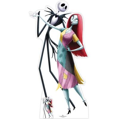 Non communiqué STAR CUTOUTS Figurine en carton Jack et Sally qui dansent - L'Etrange Noël de Monsieur Jack - Haut 185 cm Multicolors - Publicité Non communiqué STAR CUTOUTS Figurine en carton Jack et Sally qui dansent - L'Etrange Noël de Monsieur Jack - Haut 185 cm Multicolors - Publicité