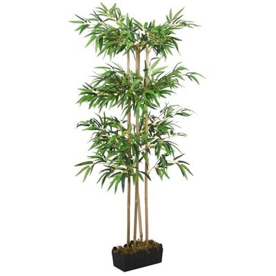 Non communiqué vidaXL Bambou Artificiel 380 Feuilles, Arbre avec Pot en Plastique, Fausse Plante, Decoration d'Entrée Salon Bureau Jardin Patio, 80 cm Vert Vert - Publicité Non communiqué vidaXL Bambou Artificiel 380 Feuilles, Arbre avec Pot en Plastique, Fausse Plante, Decoration d'Entrée Salon Bureau Jardin Patio, 80 cm Vert Vert - Publicité
