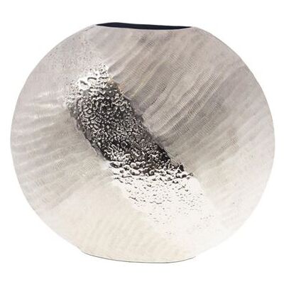Non communiqué Vase Marise rond 33 cm argent - Amadeus - Argent - Aluminium Argent - Publicité Non communiqué Vase Marise rond 33 cm argent - Amadeus - Argent - Aluminium Argent - Publicité