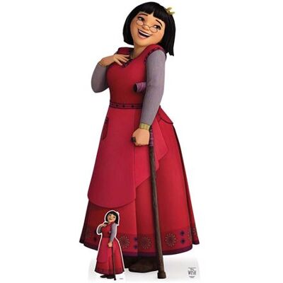 Non communiqué STAR CUTOUTS Figurine en carton Wish, Dahlia Robe Rouge et Bequille - Haut 161x69 cm Rouge - Publicité Non communiqué STAR CUTOUTS Figurine en carton Wish, Dahlia Robe Rouge et Bequille - Haut 161x69 cm Rouge - Publicité