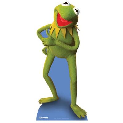 Non communiqué STAR CUTOUTS Figurine en carton Kermit la Grenouille Muppet Show Hauteur 133 cm Multicolors - Publicité Non communiqué STAR CUTOUTS Figurine en carton Kermit la Grenouille Muppet Show Hauteur 133 cm Multicolors - Publicité
