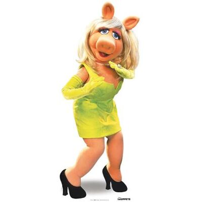 Non communiqué STAR CUTOUTS Figurine en carton Miss Piggy - Piggy la cochonne Muppet Show Hauteur 163 cm Multicolors - Publicité Non communiqué STAR CUTOUTS Figurine en carton Miss Piggy - Piggy la cochonne Muppet Show Hauteur 163 cm Multicolors - Publicité