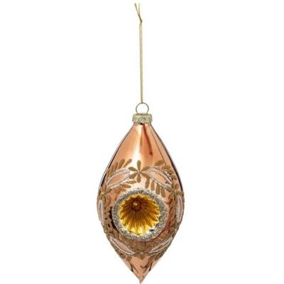 Non communiqué Atmosphera Créateur d'intérieur - Boule de Noël Goutte "Vintage" 8cm Or - Publicité Non communiqué Atmosphera Créateur d'intérieur - Boule de Noël Goutte "Vintage" 8cm Or - Publicité