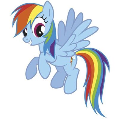 RoomMates stickers muraux My Little Pony Rainbow Dash vinyl 19 pièces Multicolors - Publicité RoomMates stickers muraux My Little Pony Rainbow Dash vinyl 19 pièces Multicolors - Publicité