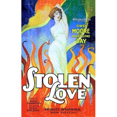 Non communiqué Fabulous Poster Art deco stolen love affiche film (31cm x 49cm) - Publicité Non communiqué Fabulous Poster Art deco stolen love affiche film (31cm x 49cm) - Publicité