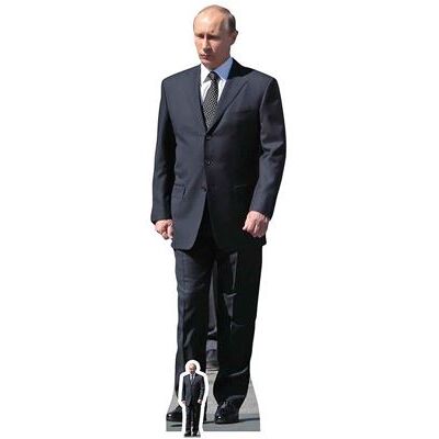 Générique STAR CUTOUTS Figurine en carton Vladimir Poutine 173cm Multicolors - Publicité Générique STAR CUTOUTS Figurine en carton Vladimir Poutine 173cm Multicolors - Publicité